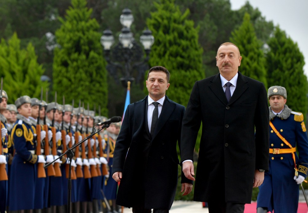 Зеленский анонсировал открытие торгового дома Украины в Азербайджане